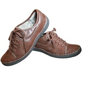 Naturalizer Jolie Lace Up Sneakers 7.5N‎ Brown